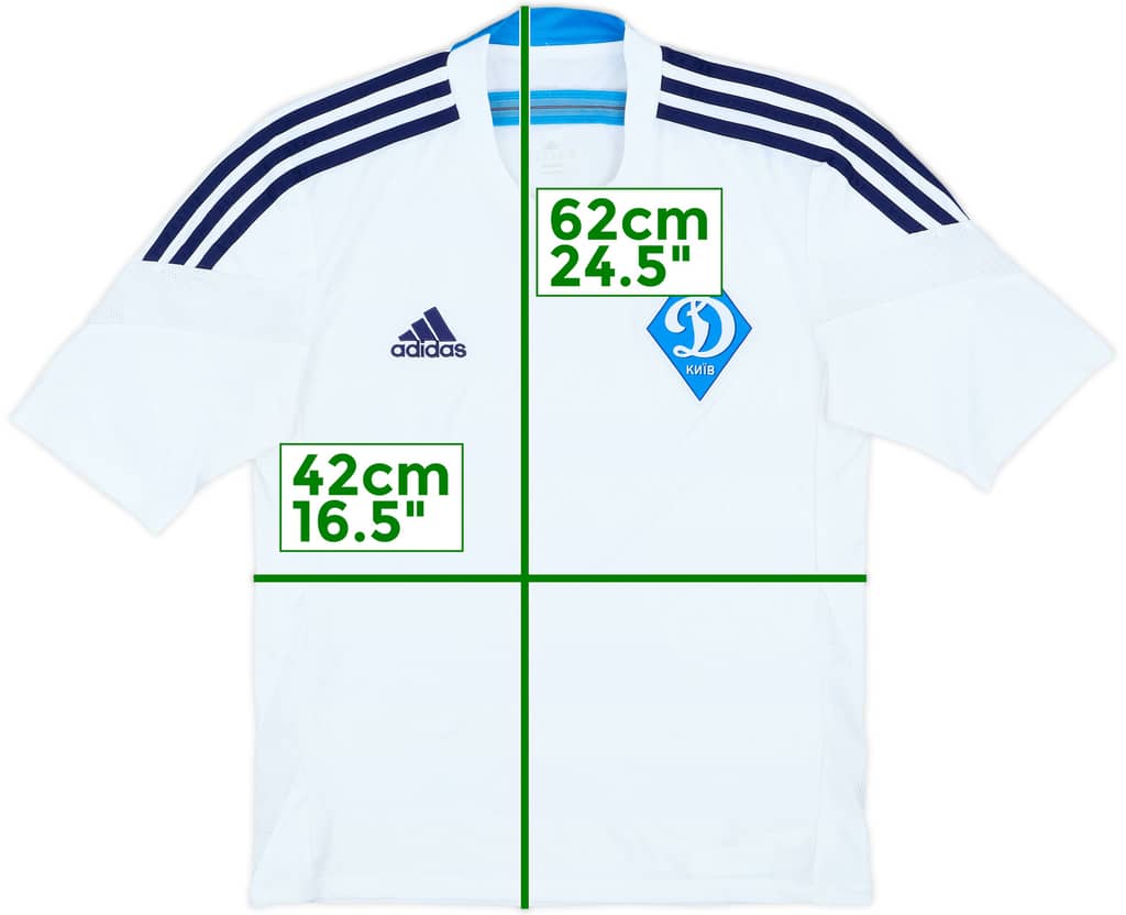 Camiseta de local del Dynamo Kyiv 2014-15 - 8/10 - (XS)