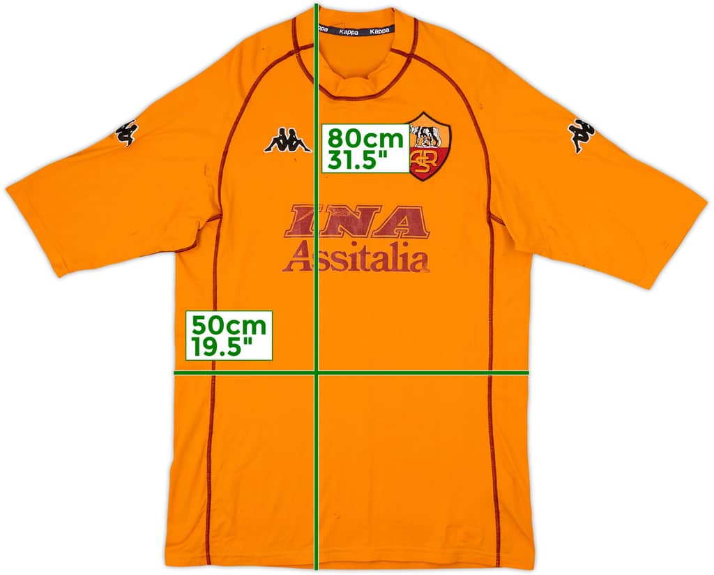 2000-01 Roma GK Shirt - 6/10 - (XXL)
