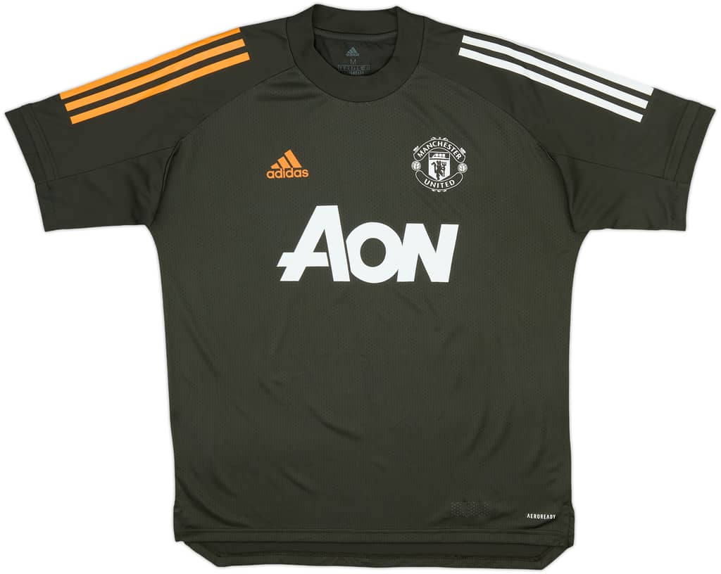 2020-21 Manchester United adidas Training Shirt - 6/10 - (M)