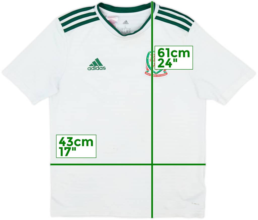 2018-19 Wales Away Shirt - 7/10 - (L.Boys)