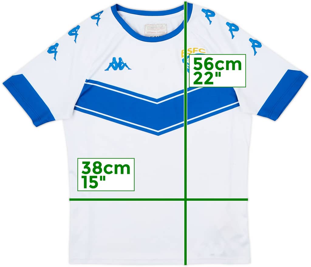 Camiseta de visitante del Brescia 2020-21 - 7/10 - (Niños S)