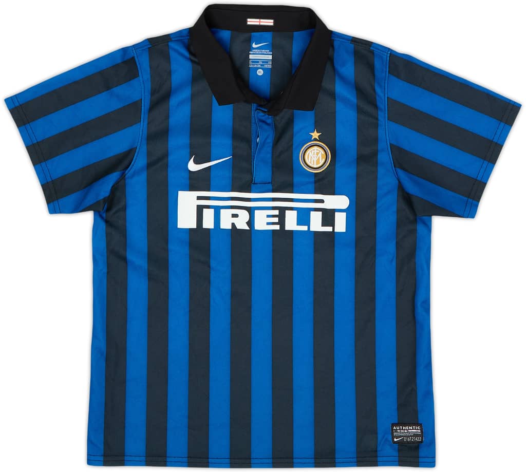 2011-12 Inter Milan Home Shirt - 8/10 - (7-8 Years)