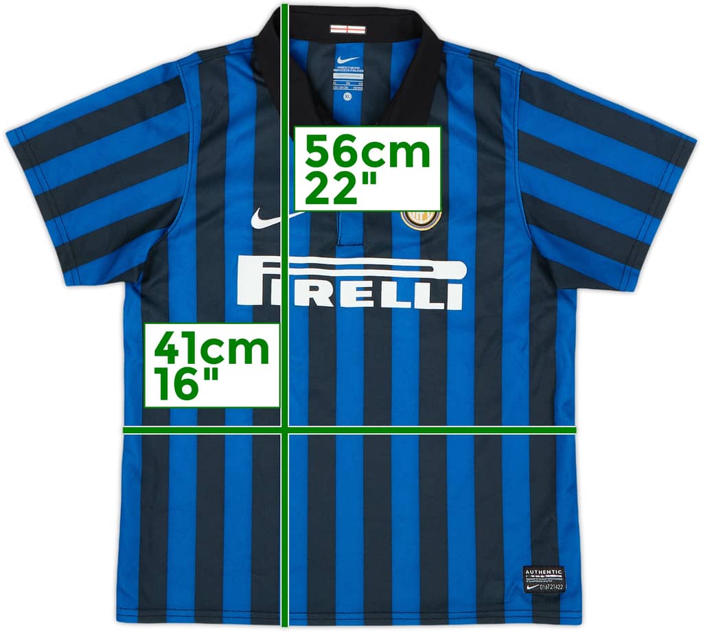 2011-12 Inter Milan Home Shirt - 8/10 - (7-8 Years)