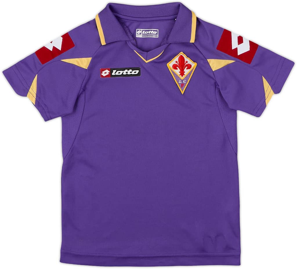 2010-11 Fiorentina Home Shirt - 8/10 - (3-4 Years)