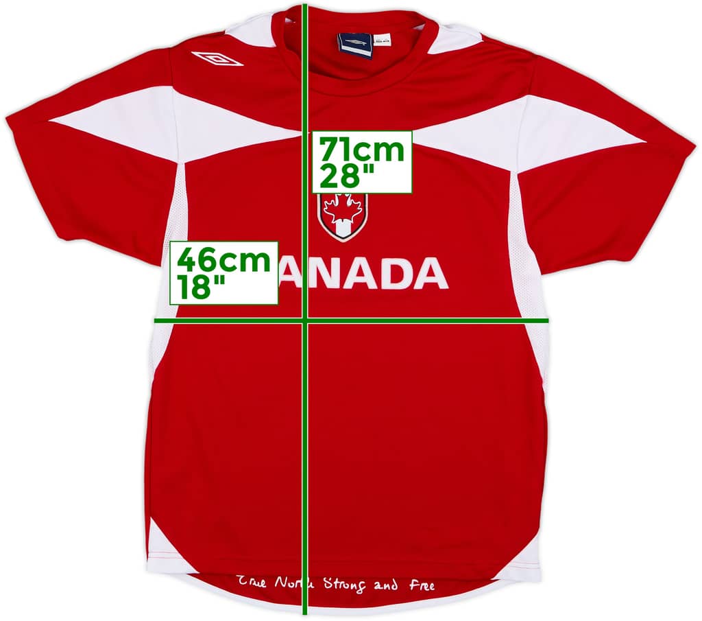 2000s Umbro Training Shirt (Canada) - 8/10 - (XS)