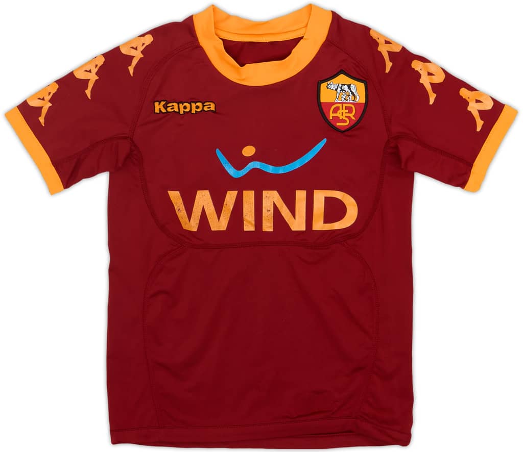 2010-11 Roma Home Shirt - 6/10 - (S.Boys)