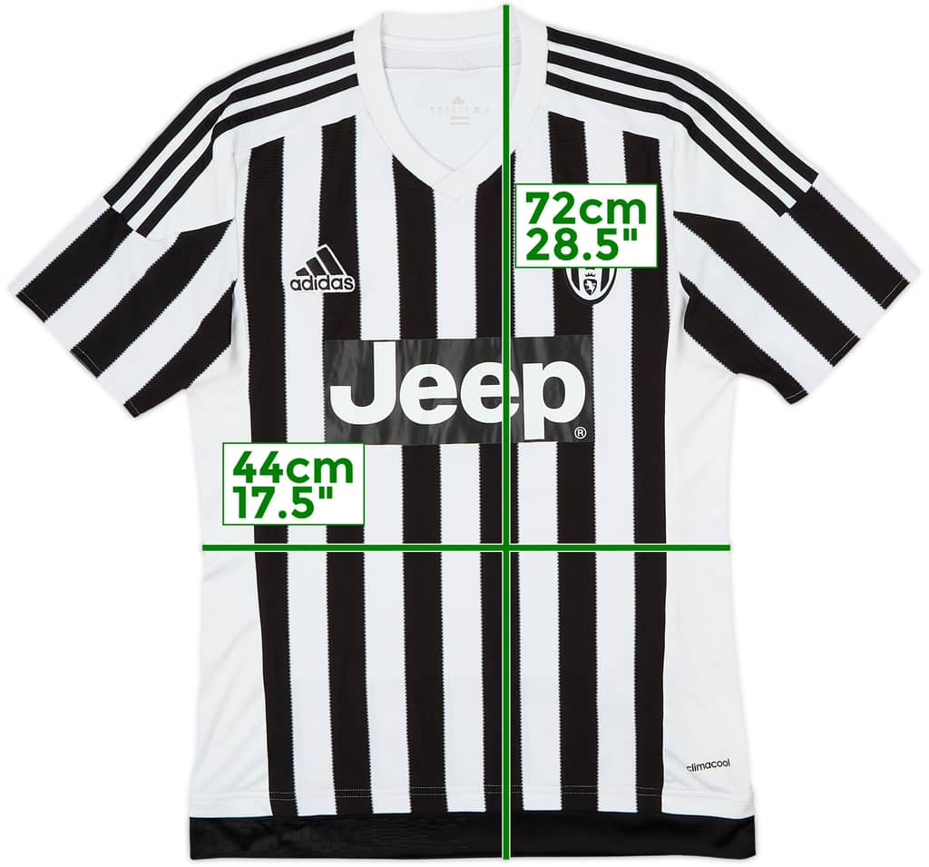 2015-16 Juventus Camiseta Titular - 7/10 - (S)