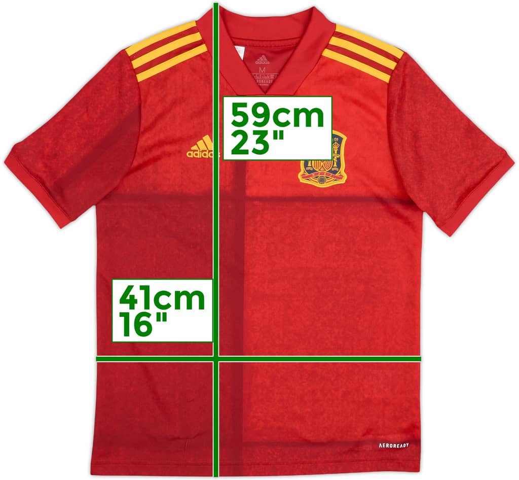 Camiseta de local de España 2020-21 - 10/10 - (Niños M.)