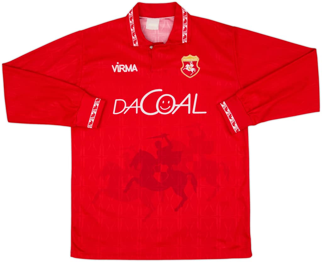 Camiseta de local del Ancona 1995-96 de manga larga - 9/10 - (L)