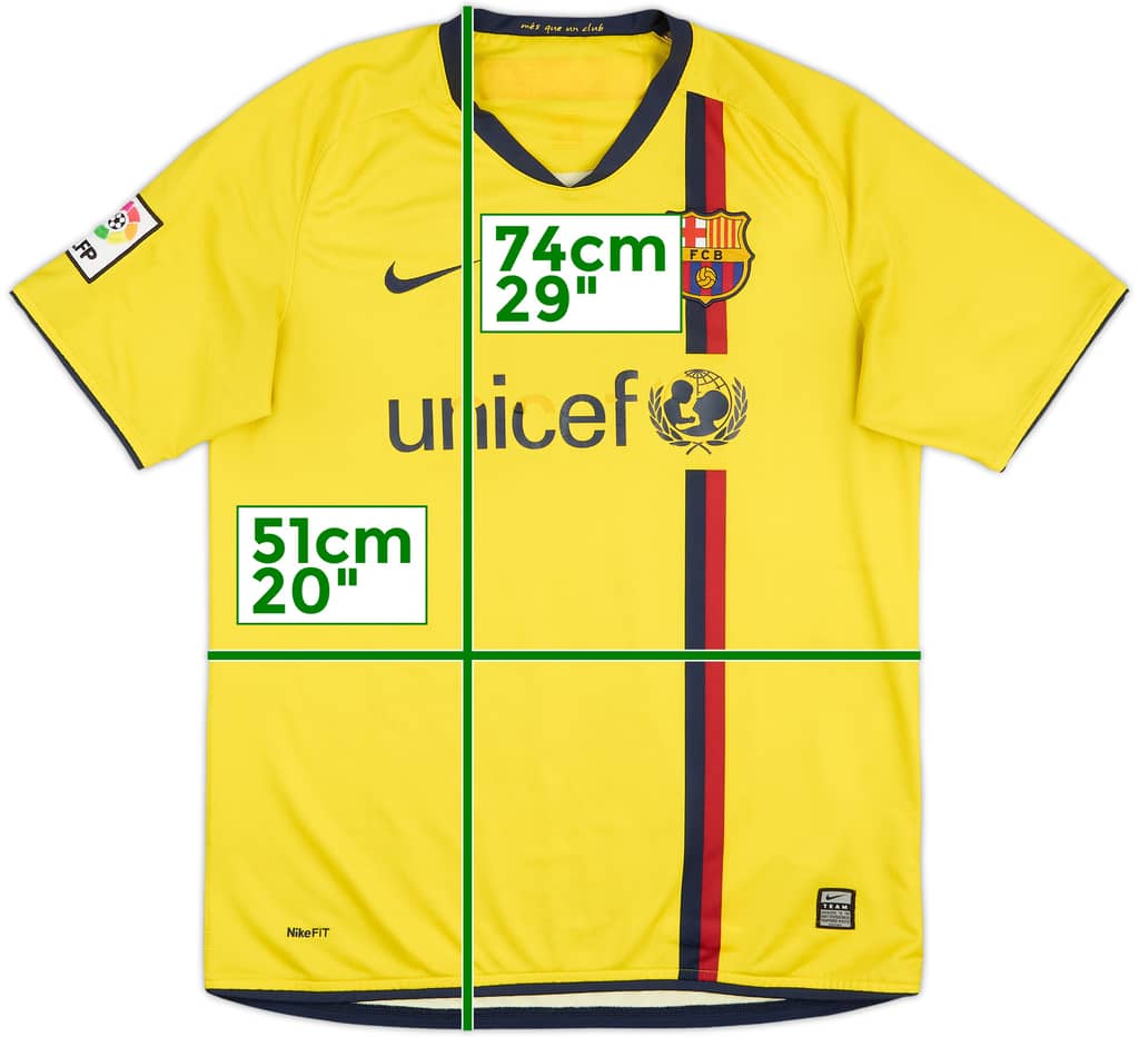 2008-10 Barcelona Away Shirt - 4/10 - (M)