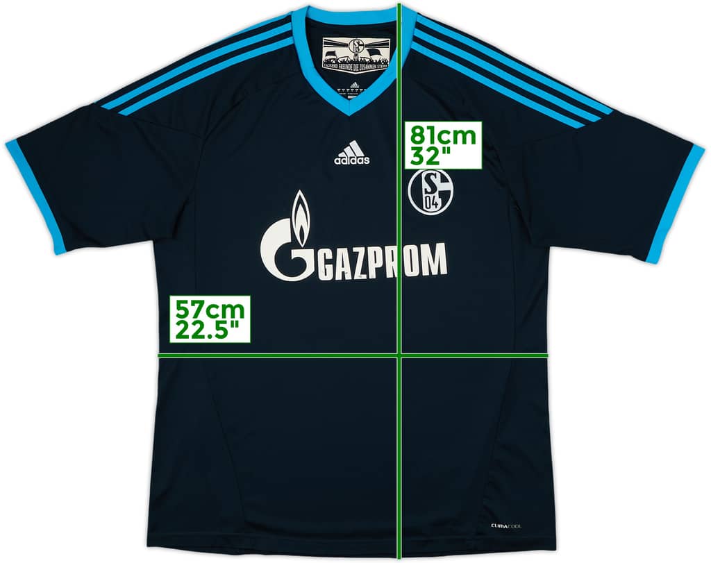 2010-12 Schalke Away Shirt - 7/10 - (XL)