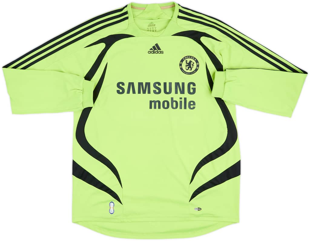 2007-08 Chelsea Away L/S Shirt - 5/10 - (L)