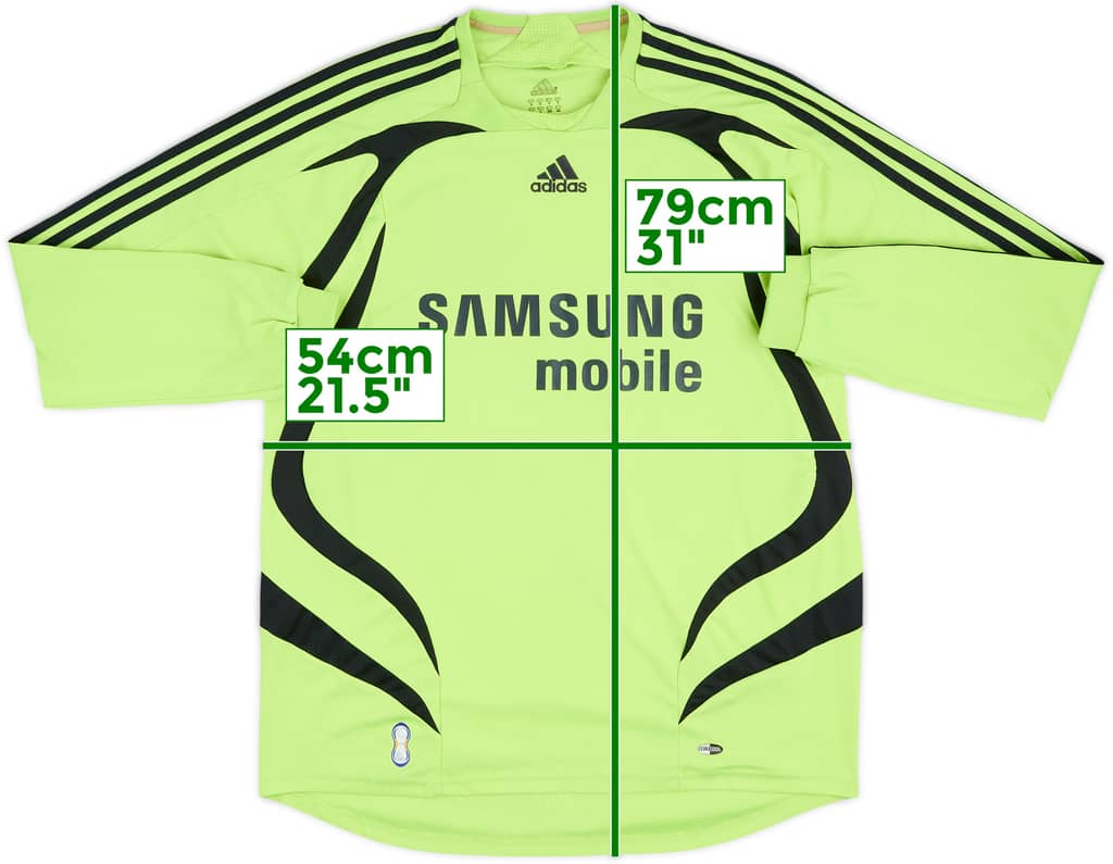 2007-08 Chelsea Away L/S Shirt - 5/10 - (L)