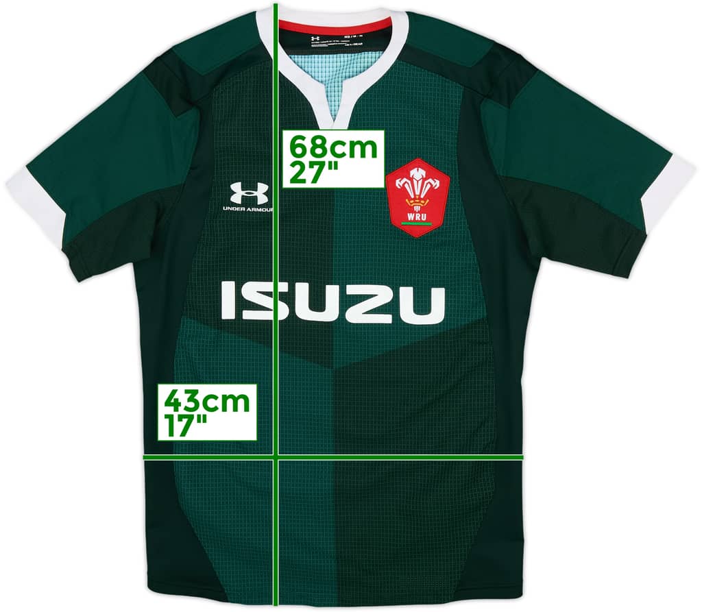 2019-20 Wales Rugby Away Shirt - 10/10 - (M)