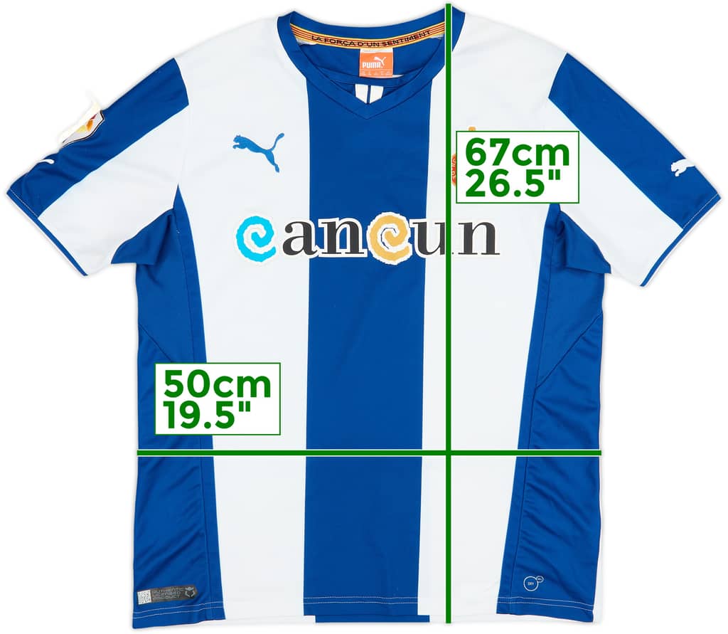 2013-14 Espanyol Home Shirt - 8/10 - (XL.Boys)