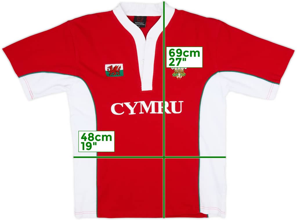 2000s Wales Rugby Fan Shirt - 8/10 - (S)