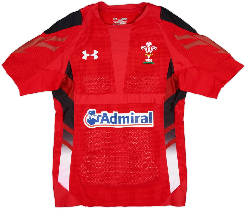 2013-14 Wales Rugby Home Shirt - 9/10 - (M)