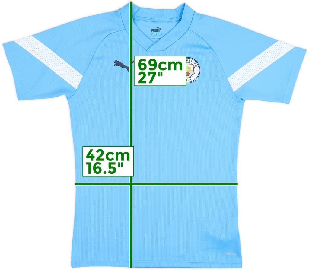 2022-23 Manchester City Puma Training Shirt - 8/10 - (S)