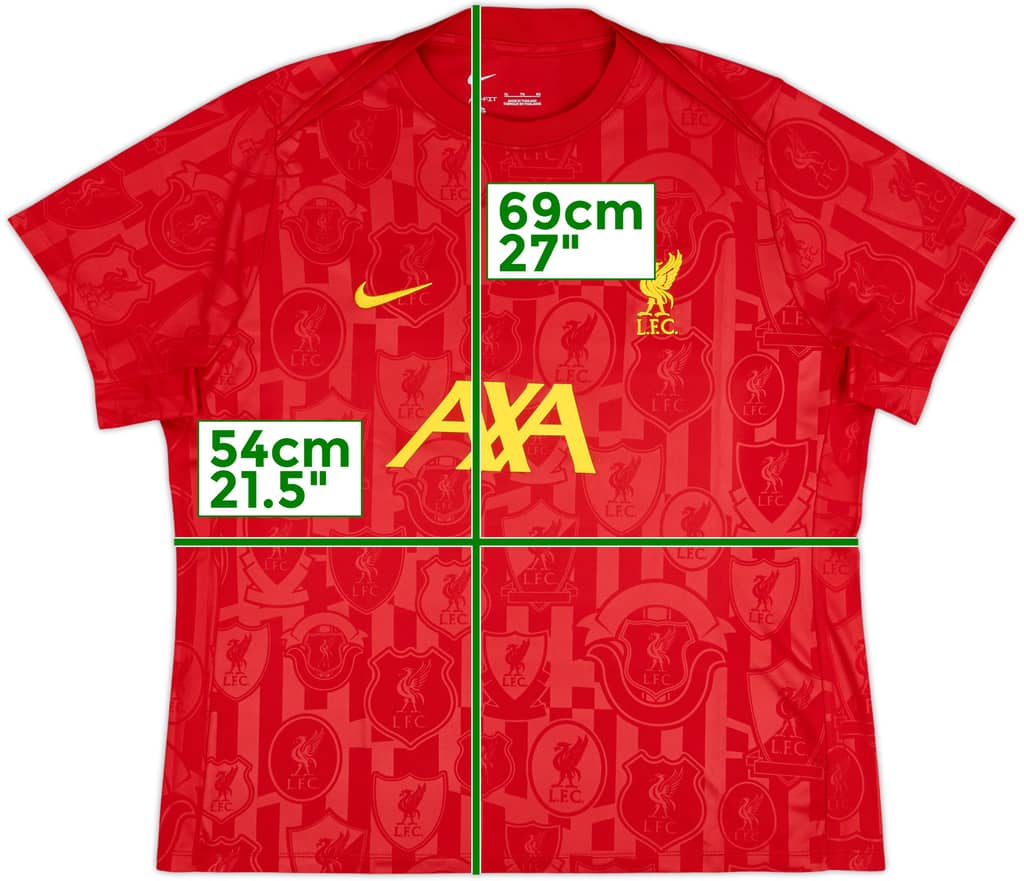 2024-25 Liverpool Nike Training Shirt - 10/10 - (Women's XL)