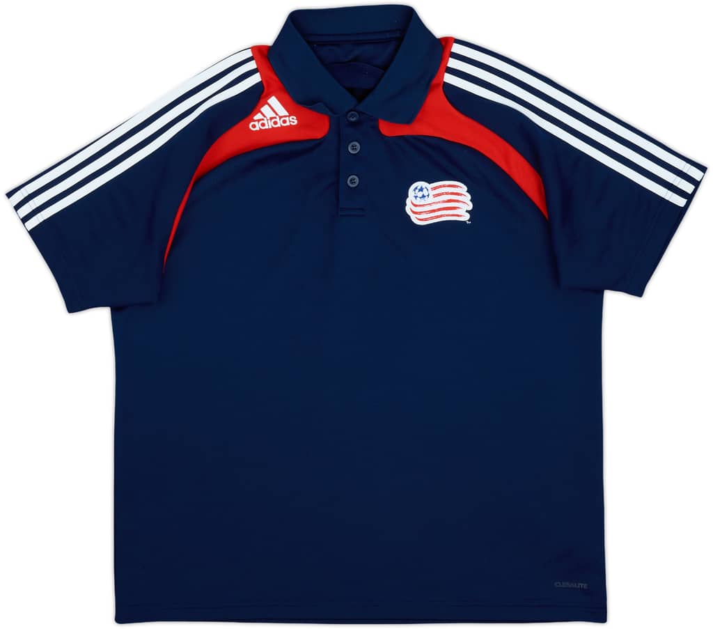 2008-09 New England Revolution adidas Polo - 8/10 - (L)