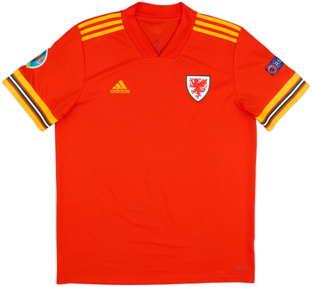 2020-21 Wales Home Shirt - 9/10 - (L)