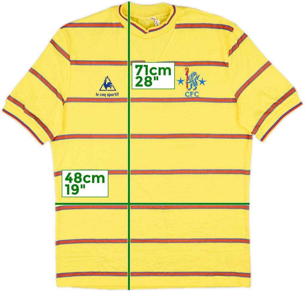 Camiseta de visitante del Chelsea 1983-85 - 10/10 - (XL)