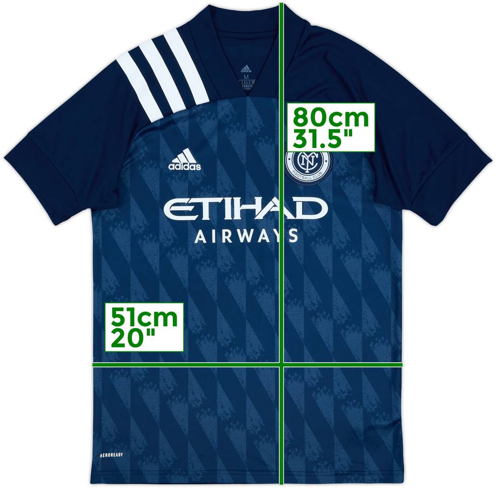 Camiseta de visitante del New York City 2020 - 8/10 - (M)