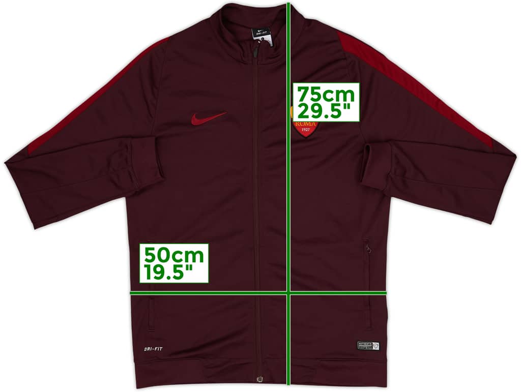 2015-16 Roma Nike Track Jacket - 7/10 - (L)