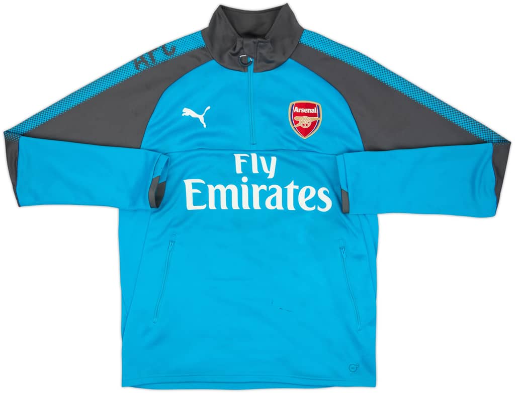 2017-18 Arsenal Puma 1/4 Zip Drill Top - 6/10 - (M)