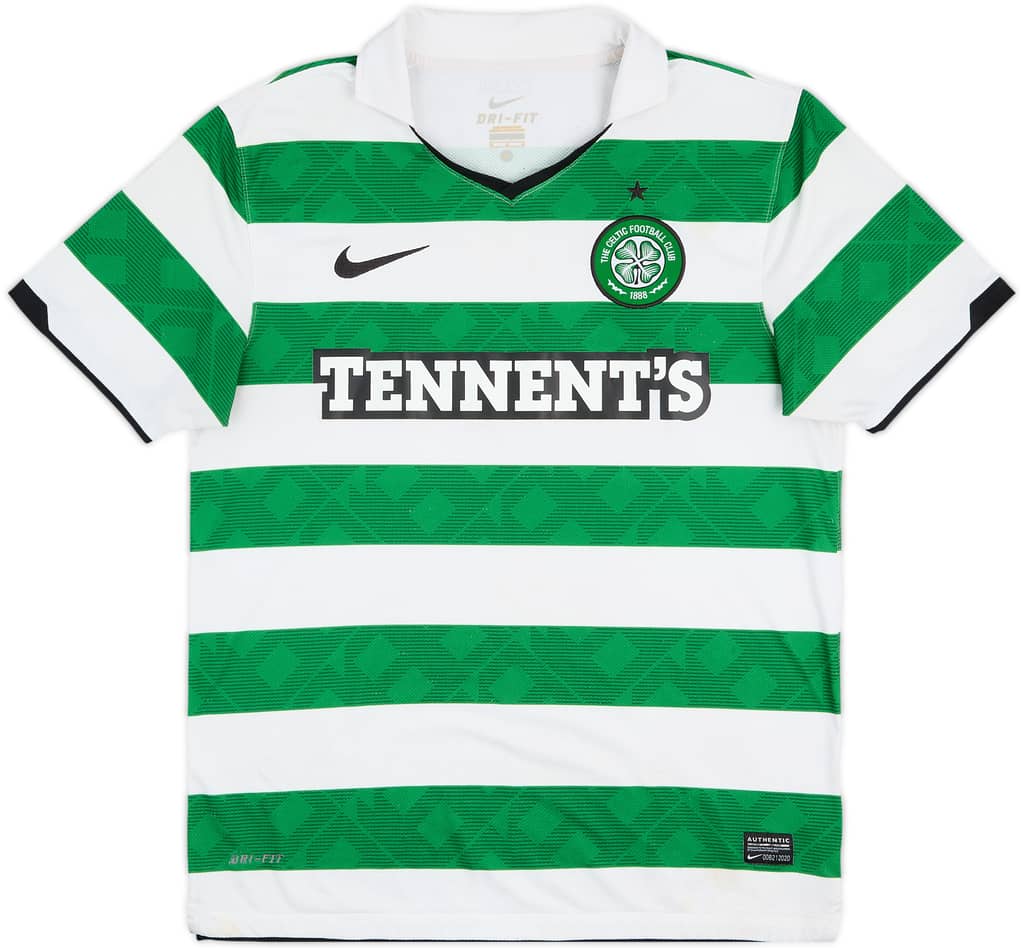 2010-12 Celtic Home Shirt - 5/10 - (M)