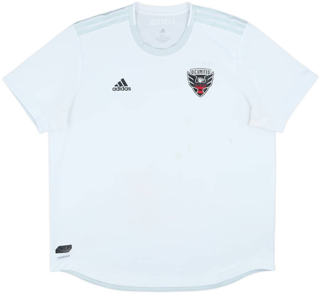 2019-20 DC United Auténtica Camiseta de Visitante - 5/10 - (XXL)