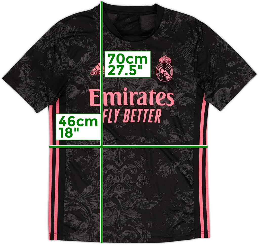 2020-21 Real Madrid Third Shirt - 7/10 - (S)