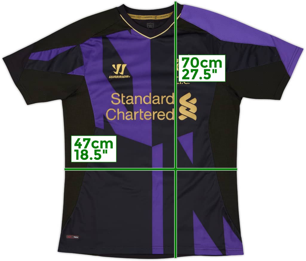 2013-14 Liverpool Warrior Training Shirt - 8/10 - (M)