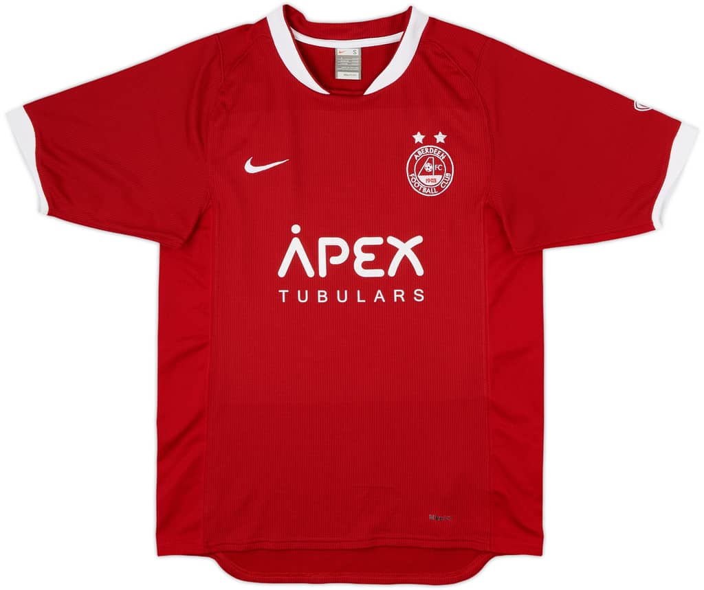 2007-08 Aberdeen Home Shirt - 9/10 - (S)