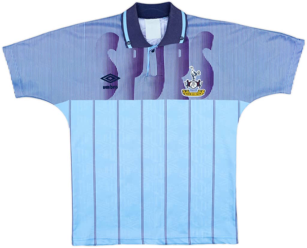 1991-94 Tottenham Third Shirt - 9/10 - (L.Boys)