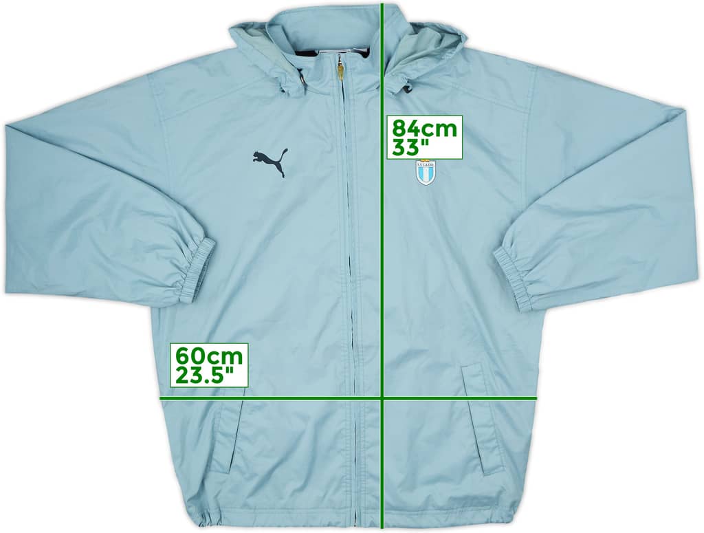 2003-05 Lazio Puma Hooded Rain Jacket - 6/10 - (L)