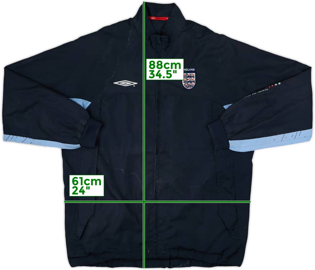 2007-09 England Umbro Track Jacket - 5/10 - (XL)