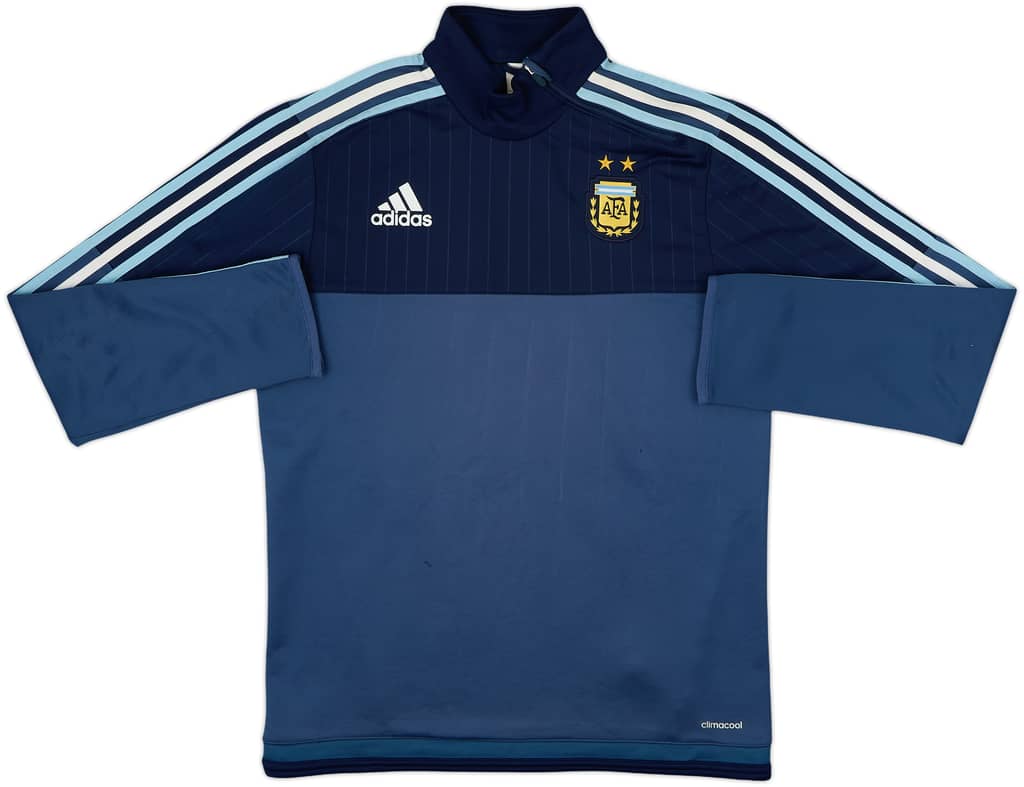2014-15 Argentina adidas 1/4 Zip Training Top - 6/10 - (S)