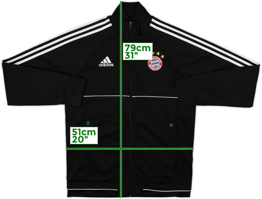 2017-18 Bayern Munich adidas Track Jacket - 8/10 - (M)