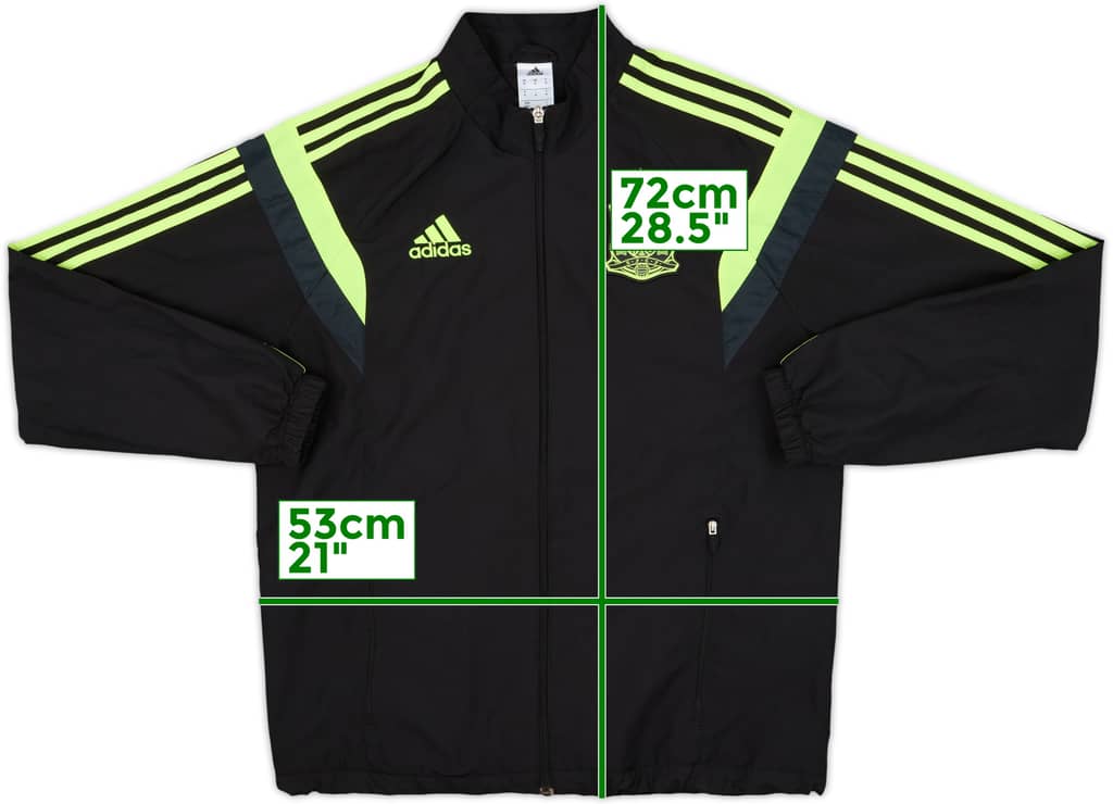 2014-15 Spain adidas Track Jacket - 8/10 - (M)