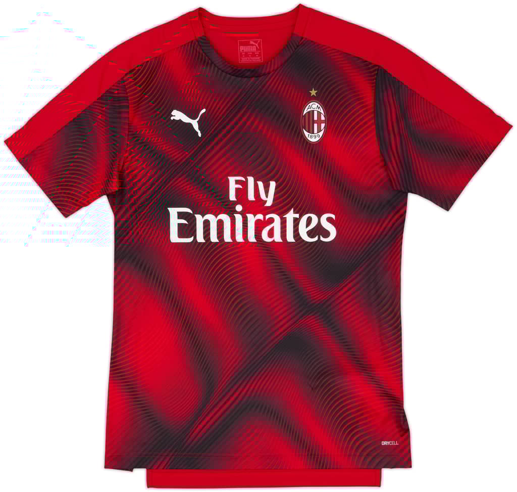 2019-20 AC Milan Puma Training Shirt - 10/10 - (M)