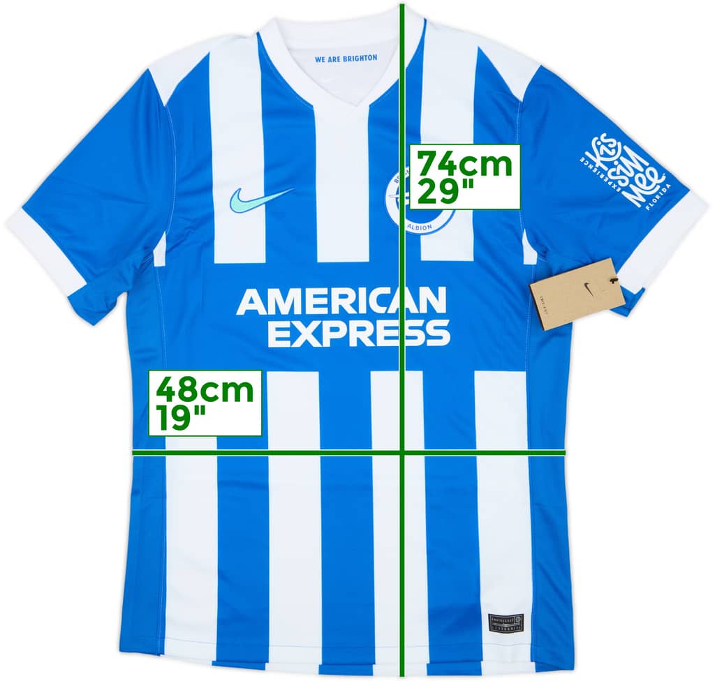2025-26 Brighton Home Shirt (M)
