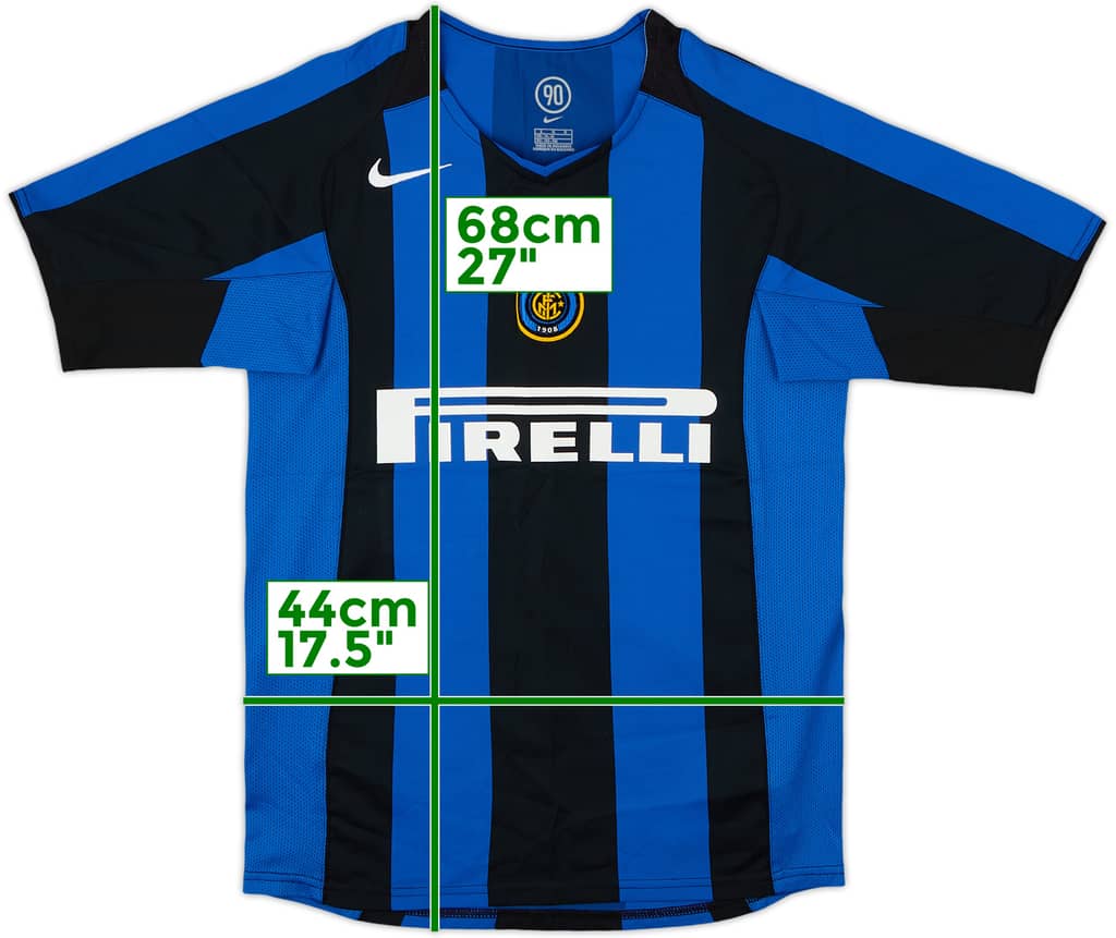2005-06 Inter Milan Home Shirt - 8/10 - (L.Boys)