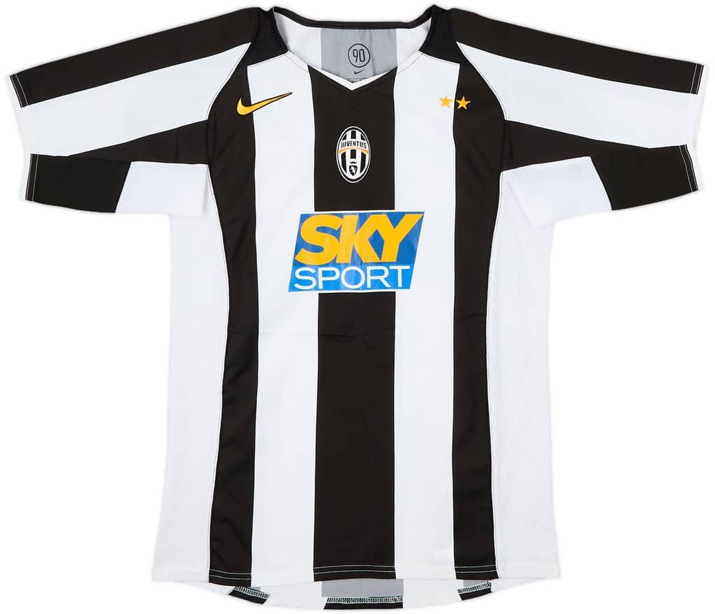 2004-05 Juventus Home Shirt - 9/10 - (L.Boys)