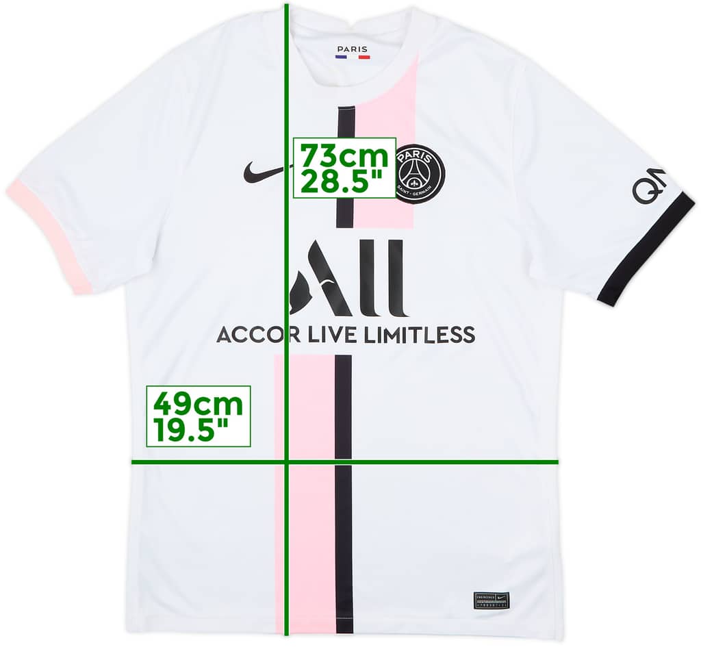 Camiseta de visitante de Paris Saint-Germain 2021-22 - 5/10 - (M)