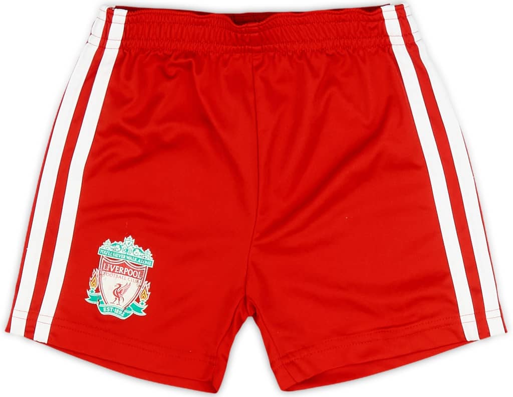 2006-08 Liverpool Home Shorts - 5/10 - (9-12 Months)