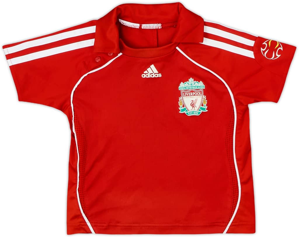 Camiseta de local del Liverpool 2006-08 - 8/10 - (6-9 Months)