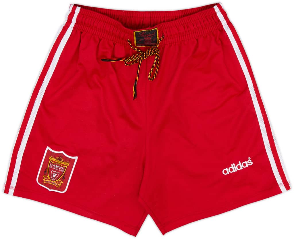 1995-96 Liverpool Home Shorts - 9/10 - (M)