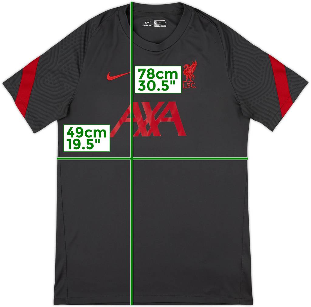 2020-21 Liverpool Nike Training Shirt - 10/10 - (M)