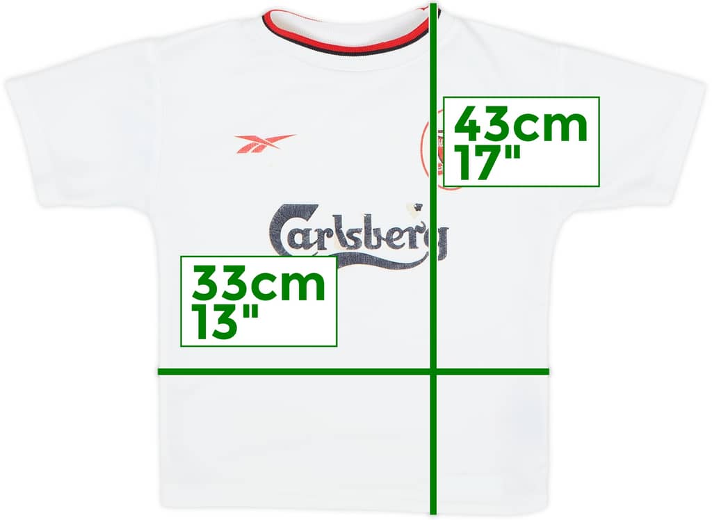 1998-99 Liverpool Away Shirt - 5/10 - (3-4 Years)